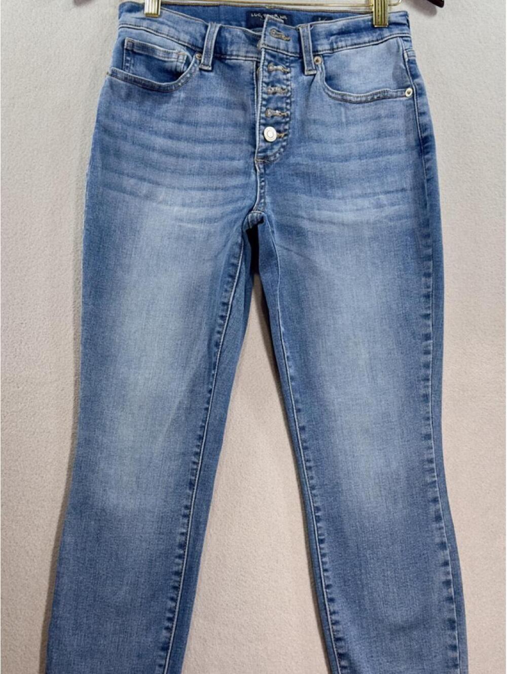 Lucky Brand Ava Mid Rise Super Skinny Jeans Size 2/26